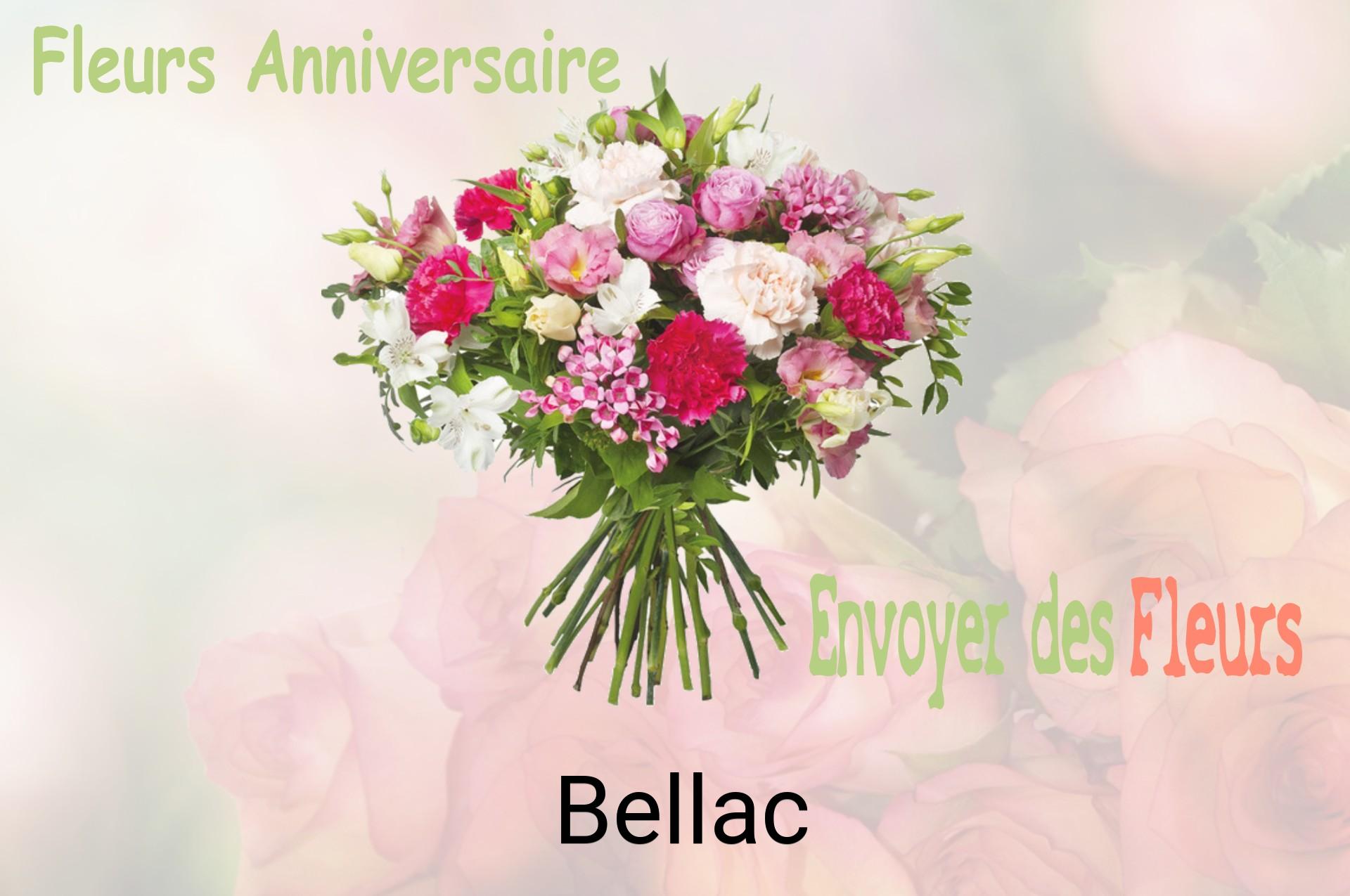 Bouquet de fleurs d’anniversaire livré à Bellac